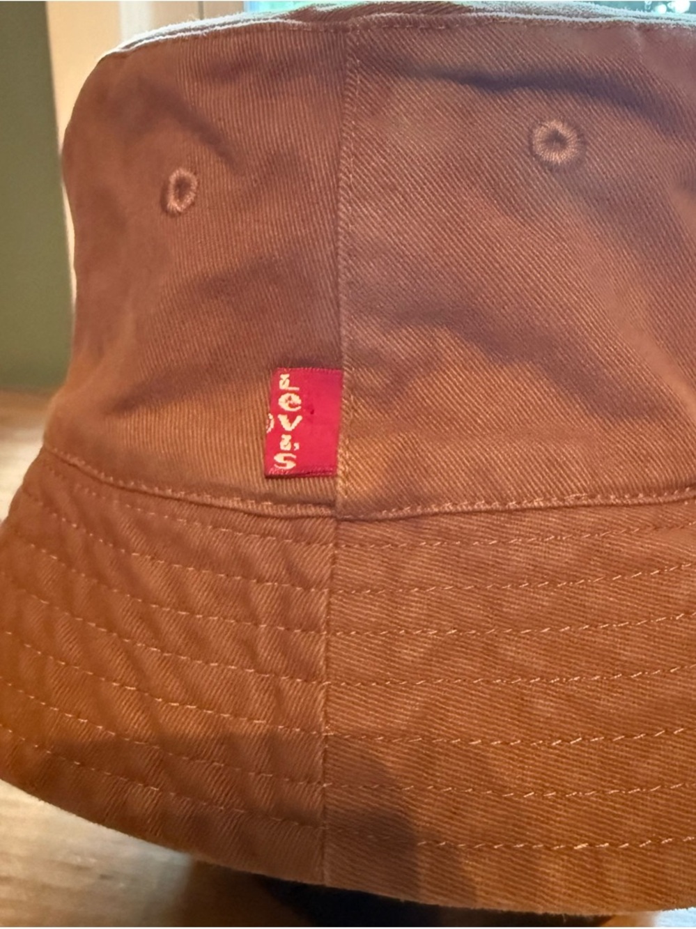 Levi's Brown Reversible Bucket Hat